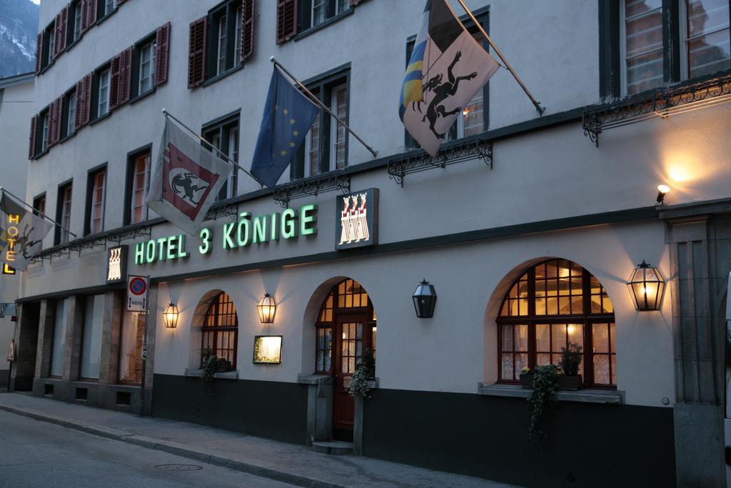 Hotel Drei Konige Chur Exteriör bild